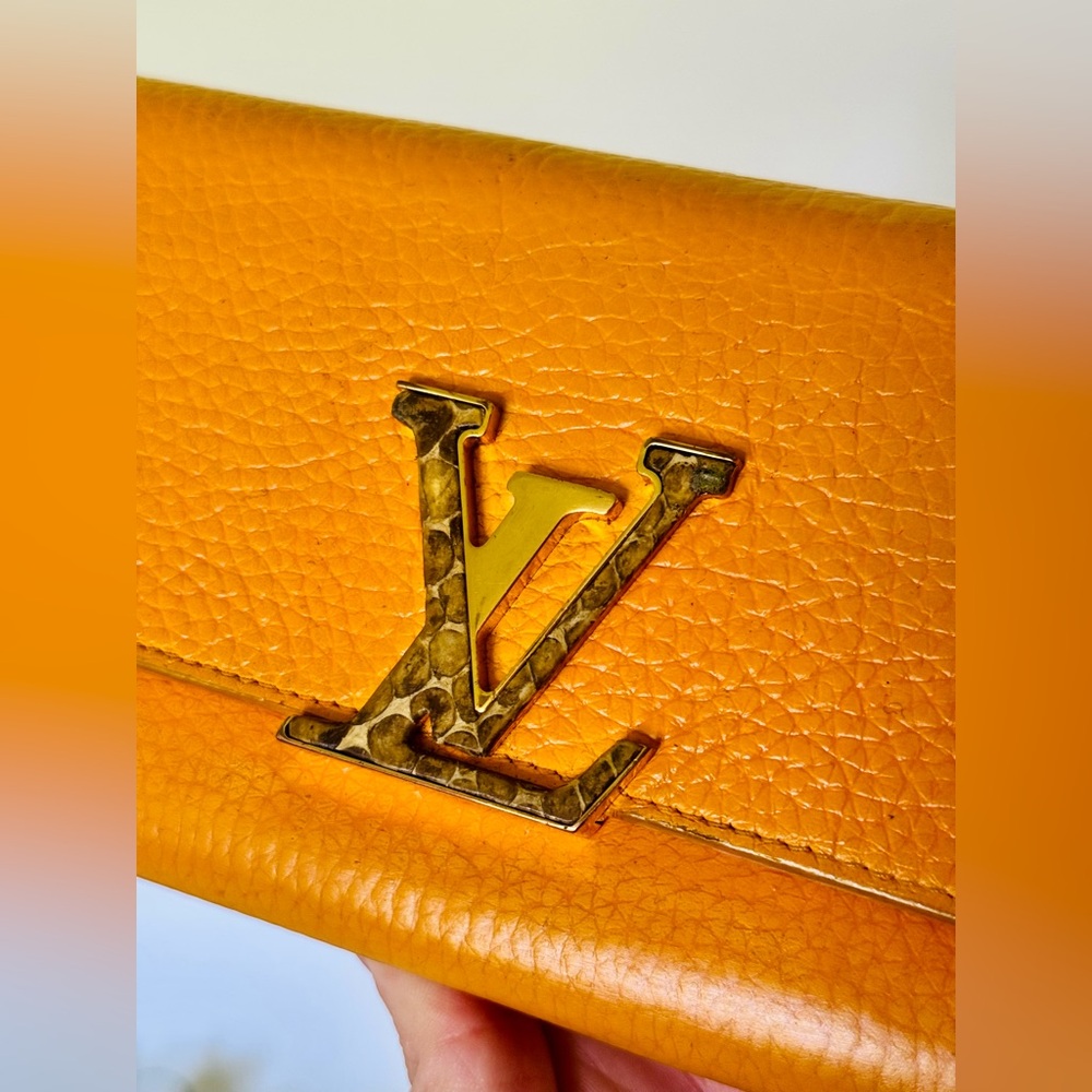 Louis Vuitton Rare Capucines Python Wallet - image 4